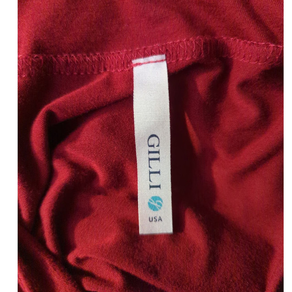 Gilli Sleeveless‎ Floral Skirt Dress Black Orange Woman's Size Medium Summer - Picture 8 of 11